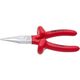 Cleste Unior, cu varf rotund, cu tais, 160mm, izolat la 1000V