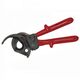 Cleste Friedrich, pentru taiat cabluri, cu clichet, 410mm, izolat la1000V