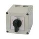 Comutator cu came XBS, stea-triunghi, 3P, 63A, 0-1-START, IP65, GN63-19-P