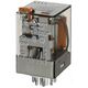 Releu intermediar Finder, 8 pini, 48VAC, 10A, 2CO, 60.12.8.048.0040
