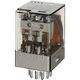 Releu intermediar Finder, 11 pini, 24VDC, 10A, 3CO, 60.13.9.024.0040