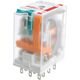 Releu intermediar Relpol, 11 pini fisabili, 24VAC, 10A, 3CO, R3N-2013-23-5024-WT