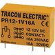 Releu fisabil Tracon, 8 pini, 12VDC, 16A, 1CO, PR12-1V16A