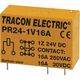 Releu fisabil Tracon, 8 pini, 24VDC, 16A, 1CO, PR24-1V16A