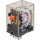 Releu intermediar Tracon, 14 pini, 110VAC, 3A, 4CO, seria RM14, RM14-110AC