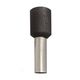 Papuc izolat (pin) Adeleq, negru, scurt, 25mmp, set 100 bucati
