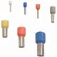 Papuc izolat (pin) Adeleq, rosu, scurt, 35mmp, set 100 bucati