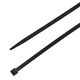 Set coliere PVC Freder, 250x3.6mm, negru, set 100 bucati