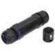 Conector (mufa) cu presetupa Orno, liniar, 5x6mmp, 30A, IP68, OR-AE-13604
