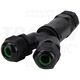 Conector (mufa) cu presetupa Tracon, tip "Y", 150mm, 2.5/4mmp, 24A, IP68, CST4-Y3P