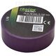 Banda izolatoare PVC Tracon, 10mlx18mm, mov, L10
