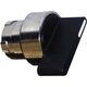 Selector cu maneta scurta cu revenire, negru, 1-0-2, Comtec, MF0005-15176