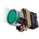Buton comanda Comtec, cu revenire si lumina, 1ND, albastru, MF0005-20122