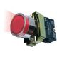 Buton comanda Comtec, cu revenire si led, 1ND, rosu, MF0005-20150