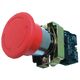 Buton comanda Comtec, ciuperca (avarie) cu revenire, 1NI, rosu, MF0005-20382
