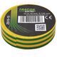 Banda izolatoare PVC Tracon, 10mlx15mm, galben-verde, ZS10-15