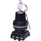 Selector cu cheie cu revenire, 90 grade, 0-1, negru, XY90, ETI, 004771371