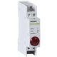 Lampa de semnalizare Noark, LED, rosu, 110VAC/DC, sina DIN, 102432