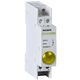 Lampa de semnalizare Noark, LED, galben, 110VAC/DC, sina DIN, 102437