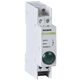 Lampa de semnalizare Noark, LED, verde, 230VAC/DC, sina DIN, 102443