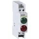 Lampa de semnalizare Noark, LED, verde/rosu, 24VAC/DC, sina DIN, 102461
