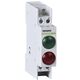 Lampa de semnalizare Noark, LED, verde/rosu, 110VAC/DC, sina DIN, 102462