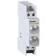 Lampa de semnalizare Noark, LED, alb, 24VAC/DC, sina DIN, 102526