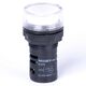 Lampa de semnalizare Noark, LED, alb, 12VAC/DC, D22, 105418