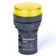 Lampa de semnalizare Noark, LED, cu revenire, galben, 24VAC/DC, D22, 105466