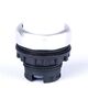 Buton comanda Noark, cu revenire inalt, neiluminat, alb, 105623