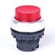 Buton comanda Noark, cu revenire inalt, iluminat, rosu, 105631