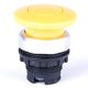 Buton comanda Noark, ciuperca cu revenire, 40mm, neiluminat, galben, 105638