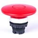 Buton comanda Noark, ciuperca cu revenire, 60mm, neiluminat, rosu, 105648