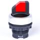 Selector cu maneta scurta cu retinere, rosu, 0-1, Noark, 105668