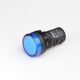 Lampa de semnalizare Freder, LED, albastru, 230VAC, D22