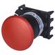Buton comanda Scame, ciuperca (avarie) cu revenire, 40mm, rosu, 600VAC, D22, 590.PPFN1M4N