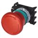 Buton comanda Scame, ciuperca (avarie) cu retinere, 40mm, rosu, 600VAC, D22, 590.PPFN1R4N