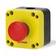 Cutie pentru comanda Scame, 1 buton, rosu, ciuperca (avarie) cu revenire, 1NI, 590.PR01R4N