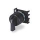 Selector cu maneta cu revenire, negru, 0-1, Scame, 590.PSLN8D2