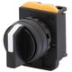 Selector cu maneta scurta cu revenire, negru, 1-0-2, Gewiss, GW74422
