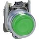 Buton comanda Schneider, cu revenire, etans, 1ND, verde, XB4BP31