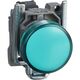 Lampa de semnalizare Schneider, LED, verde, 48-120VAC, D22, XB4BVG3