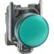 Lampa de semnalizare Schneider, LED, verde, 230VAC, D22, XB4BVM3