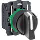 Selector cu maneta scurta cu revenire, 2ND, negru, 1-0-2, Schneider, XB5AD53