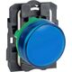 Lampa de semnalizare Schneider, LED, albastru, 48-120VAC, D22, XB5AVG6