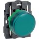 Lampa de semnalizare Schneider, LED, verde, 230VAC, D22, XB5AVM3