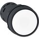 Buton comanda Schneider, cu revenire, 1ND+1NI, alb, XB7NA15