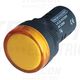 Lampa de semnalizare Tracon, LED, galben, 400VAC, D22, NYG3, LJL22-YF