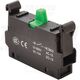Contact auxiliar Tracon, pentru buton de comanda/selector, 1ND, verde, NYG3-CE1
