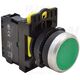 Buton comanda Tracon, cu revenire ON, 1ND, verde, NYG3-G